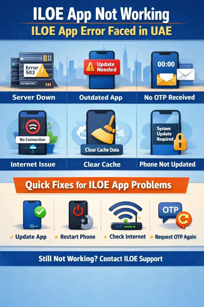 ILOE App Not Working
