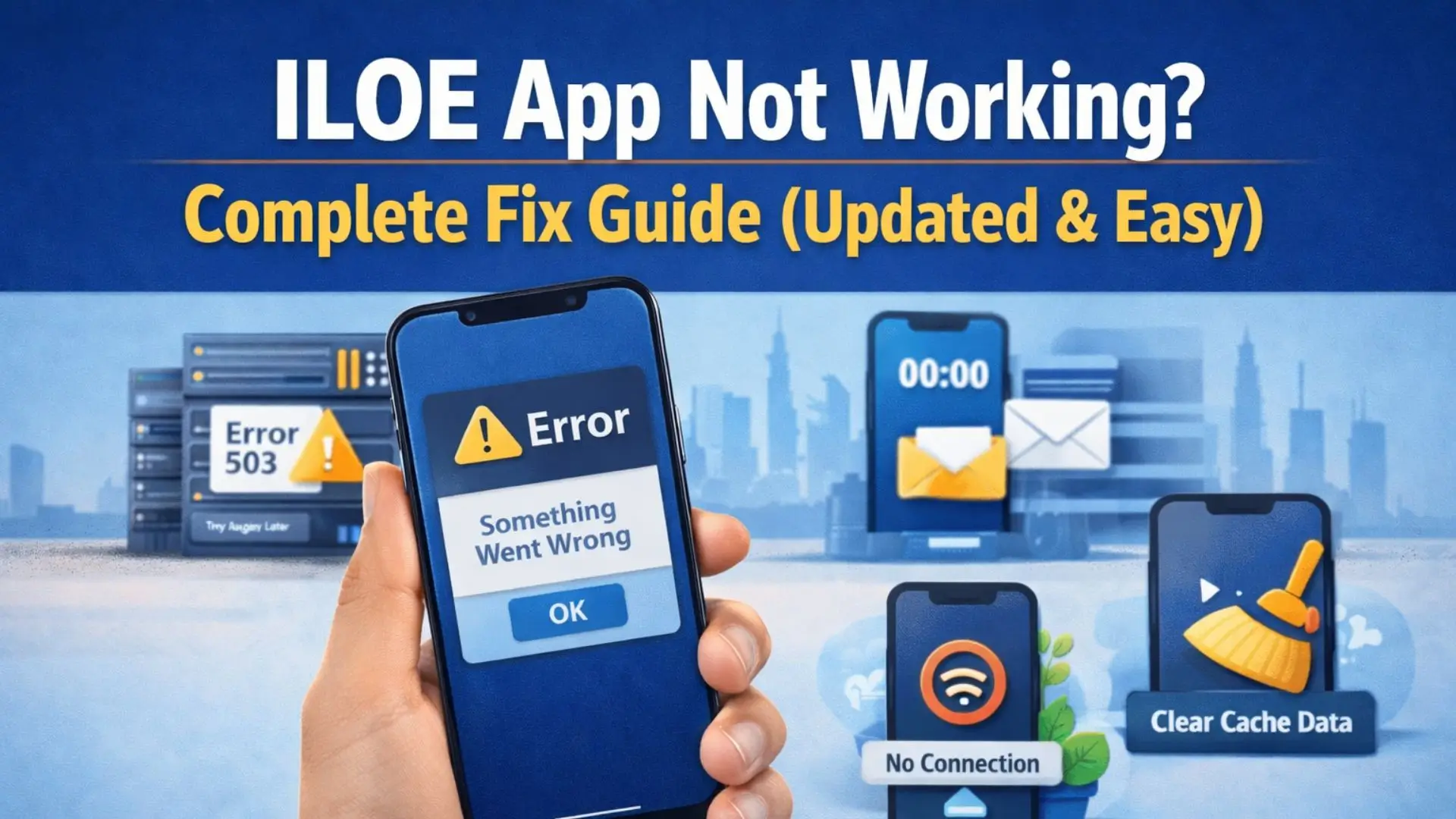 ILOE App Not Working