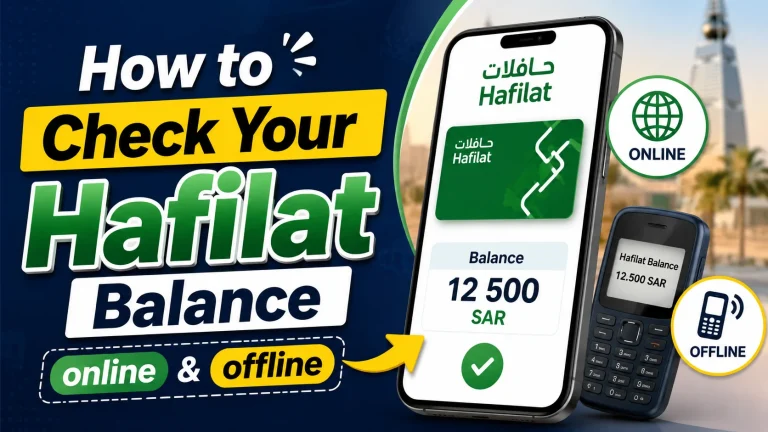How to Check Your Hafilat Balance Online & Offline